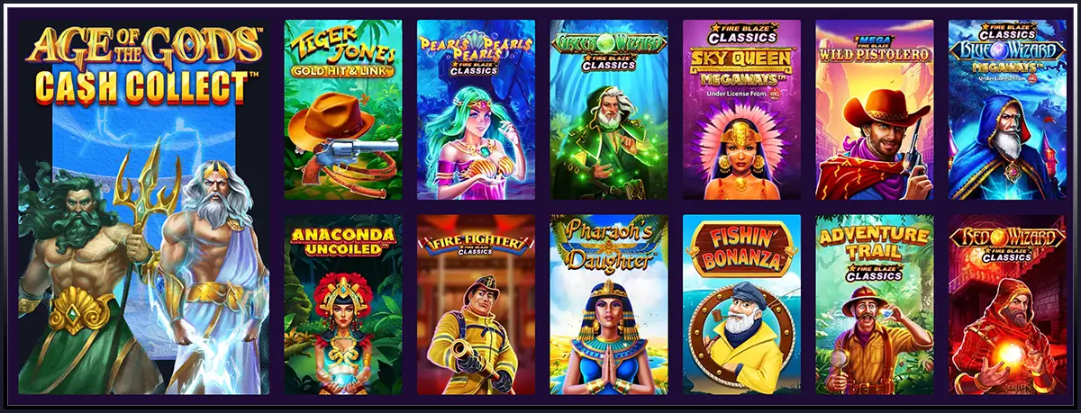 Games at HotWinsCasino